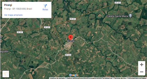 Dados Demograficos de Pirangi-SP